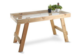 Wire Top Bench Wire Top Bench